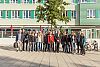 Gruppenfoto am Gel&auml;nde der IBA in Hamburg (Quelle: Martin Grabner)